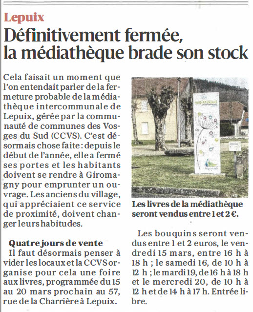 travaux 2024